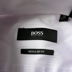 Hugo boss regular fit fine dress shirts - three available.